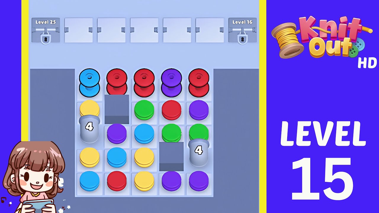 Knit Out Level 15: 找出最短的路径